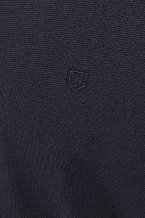 Jack & Jones JPRBLASTRUCTURE ZIP SS POLO SN Perfect Navy