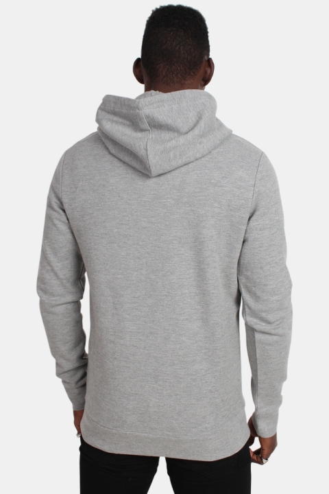 Jack & Jones Atlas Sweatshirts Hood Light Grey Melange
