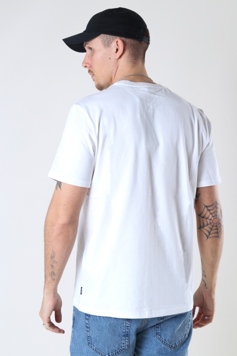 ONLY & SONS ONSANEL LIFE REG SS TEE White
