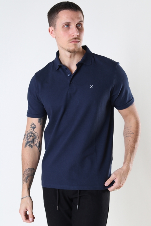 Clean Cut Copenhagen Silkeborg Stretch Polo Navy