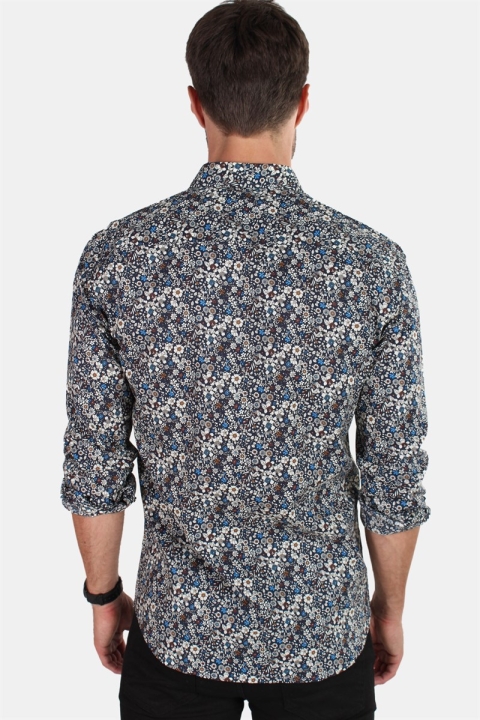 Clean Cut Sälen 70 L/S Shirt Navy