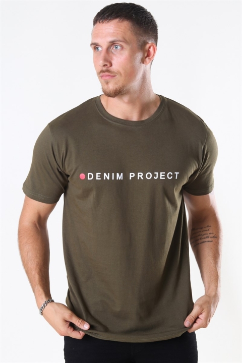 Denim Project Logo Tee Olive