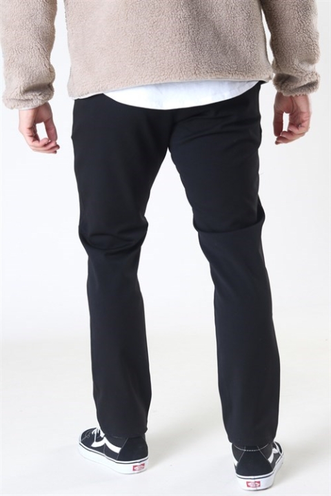 Woodbird Steffen Twill Pant Black