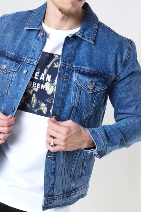 Denim project Organic Denim Jacket 129 LIGHT WASH