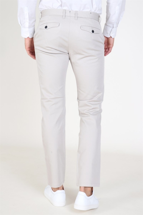 Selected Slim Carlo Pants B Noos Silver Lining