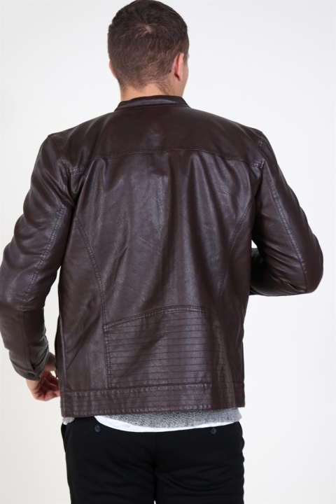 Only & Sons Al Pu OTW Jacket Slate Black
