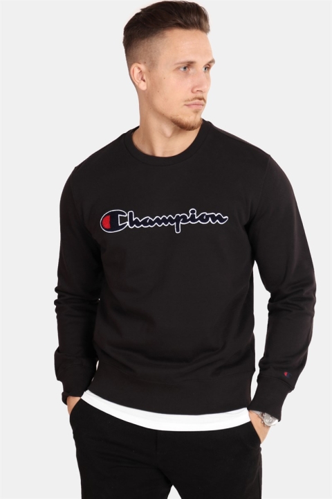 Champion Crewneck Sweatshirt Black