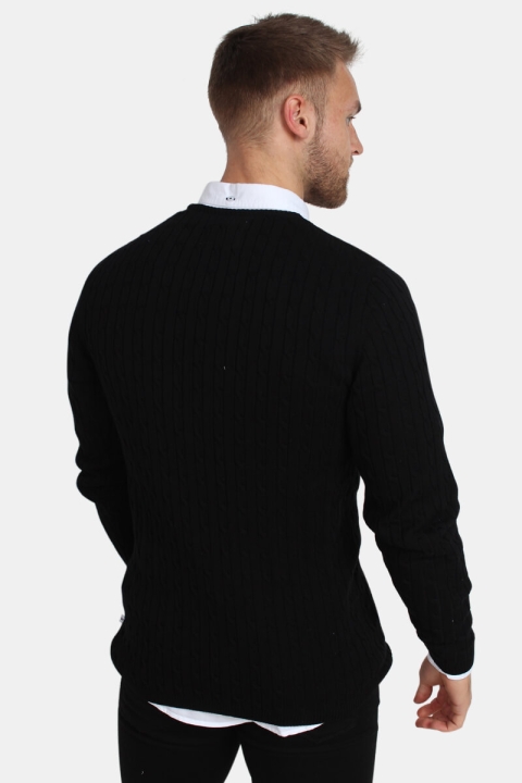 Kronstadt Cable Knit Black