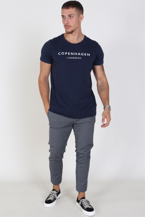 Lindbergh Copenhagen T-shirt Dark Blue