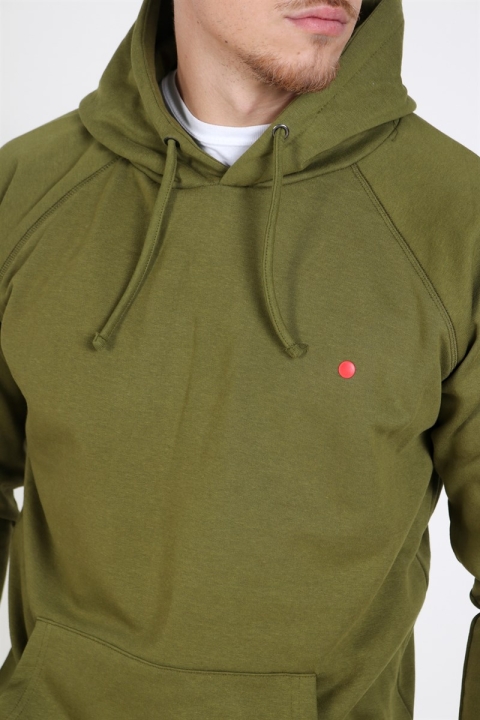 Denim Project Dot Hoodie Olive