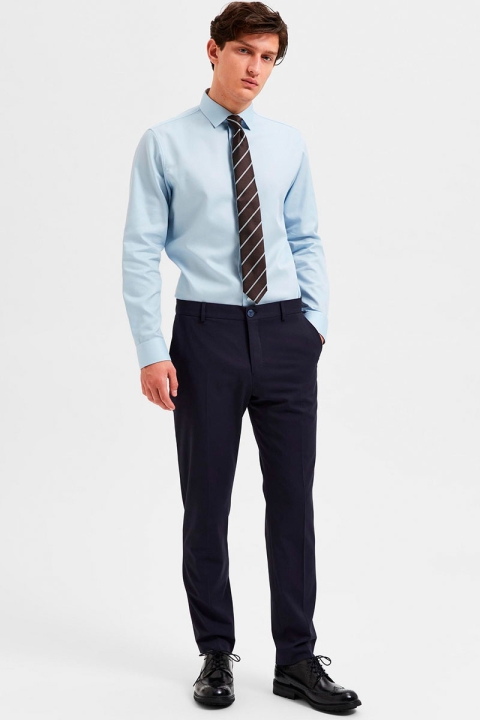 Selected Slim Liam Flex Trousers Navy Blazer