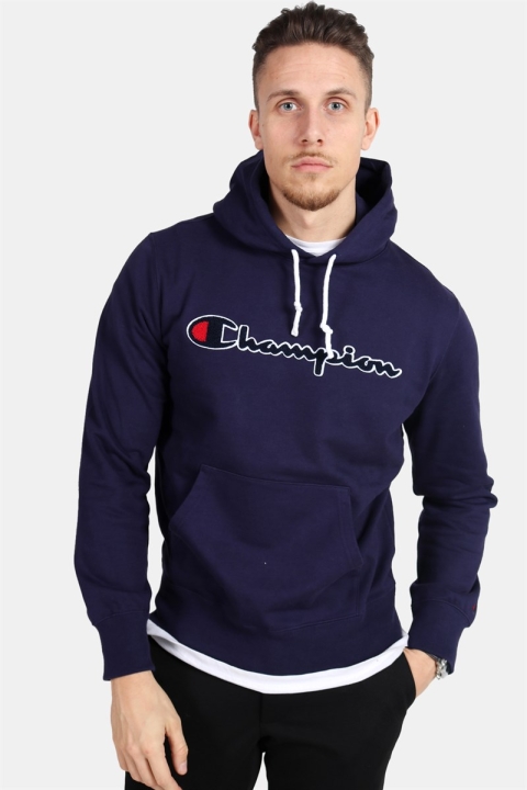 Champion Hooded Sweatshirt Blue