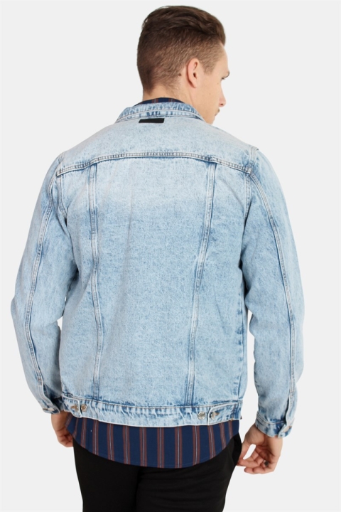 Just Junkies Rolf Very Light Blue Denim Jacket