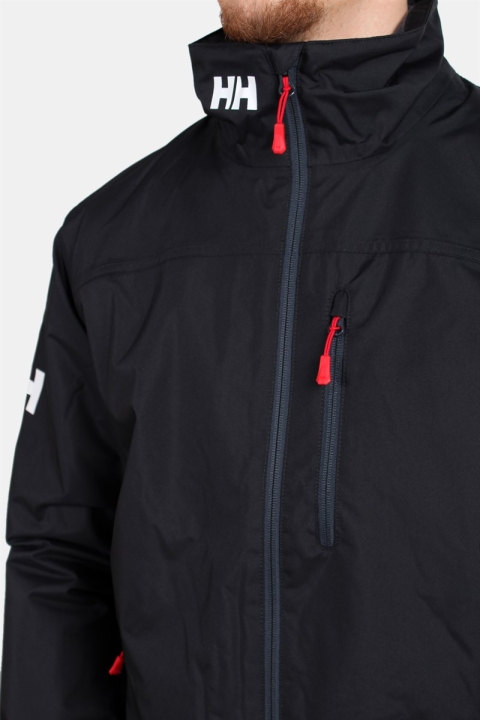 Helly Hansen Crew Midlayer Jacket Black