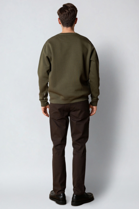 Clean Cut Copenhagen Patrick sweatshirt Army