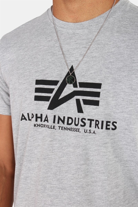 Alpha Industries Basic T-shirt Grey Heather