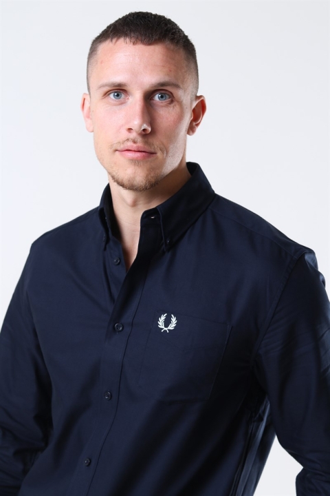 Fred Perry Oxford Shirt Navy