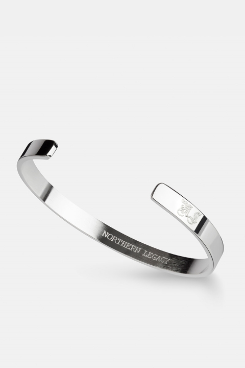 Northern Legacy Signature Bangle Silver