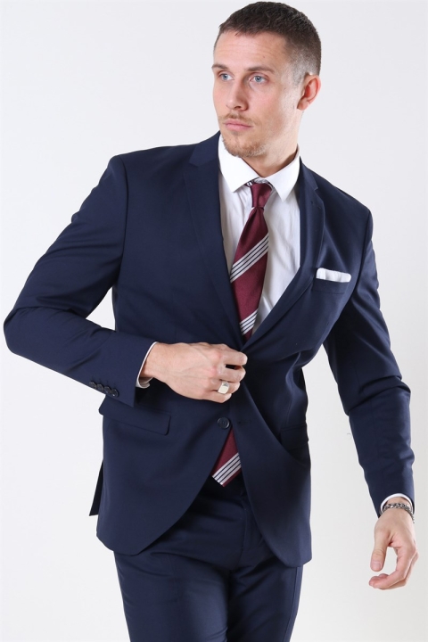 Selected New One Mylo Logan Blazer Navy