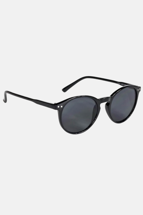 Fashion 1381 Panto Sunglasses Black/Grey C2 Lens