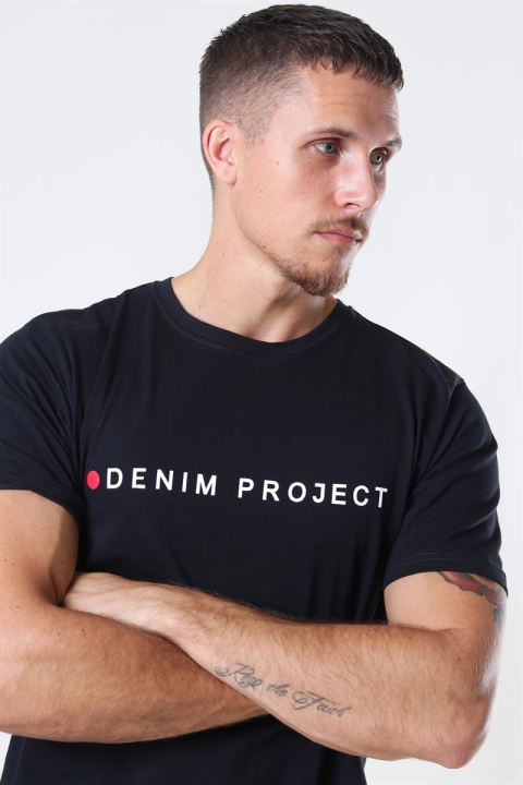 Denim Project Logo Tee Dark Navy