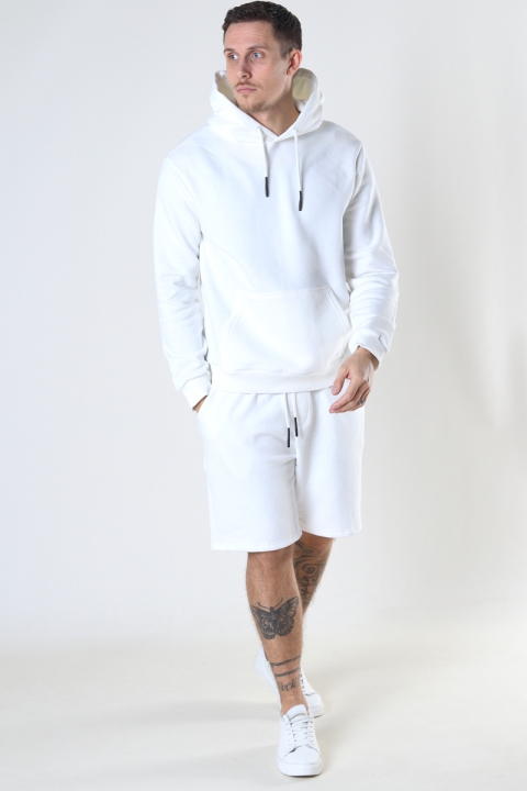 Only & Sons Onsceres Life Hoodie Sweat White