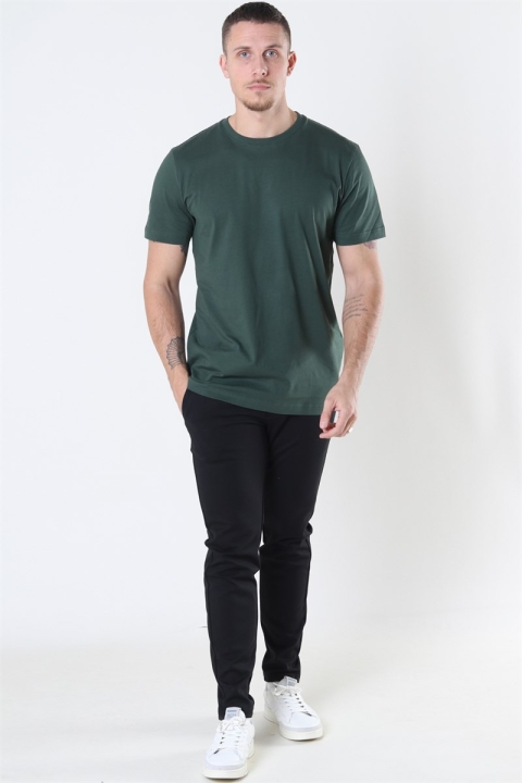Selected Norman 180 SS O-Neck T-shirt Sycamore