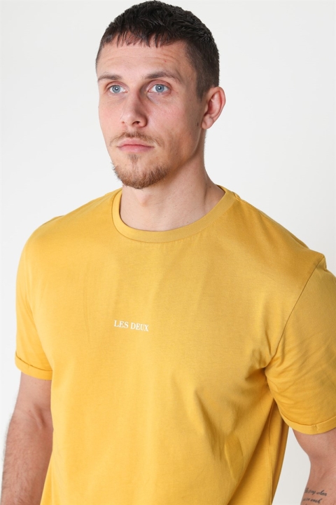 Les Deux Lens T-shirt Yellow/White