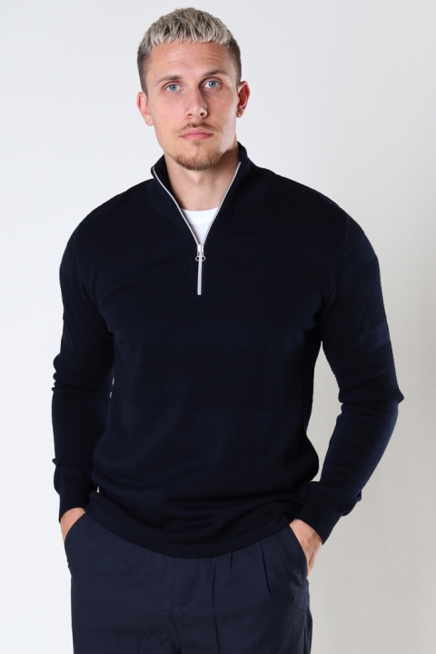 Kronstadt Hannes Half zip Navy