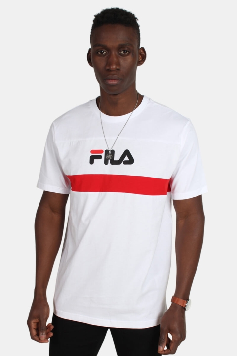 Indstilling stadig Bopæl Fila AARON T-shirt SS Bright White