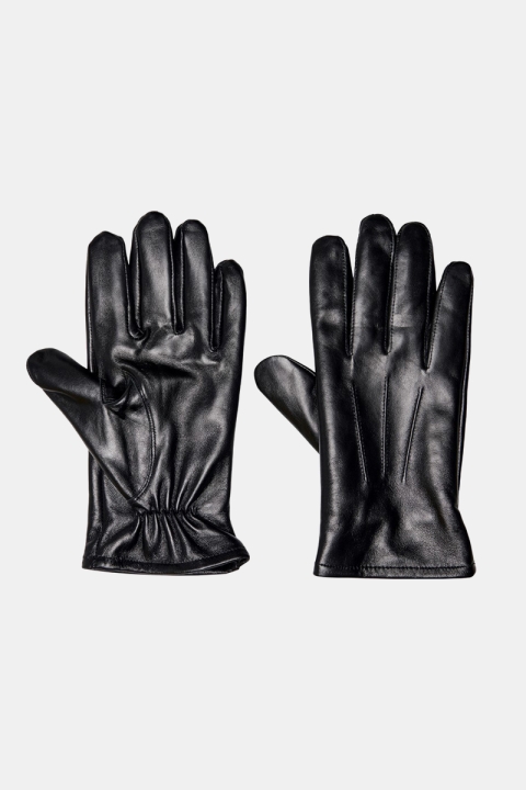 ONLY & SONS FRITZ LEATHER GLOVE Black
