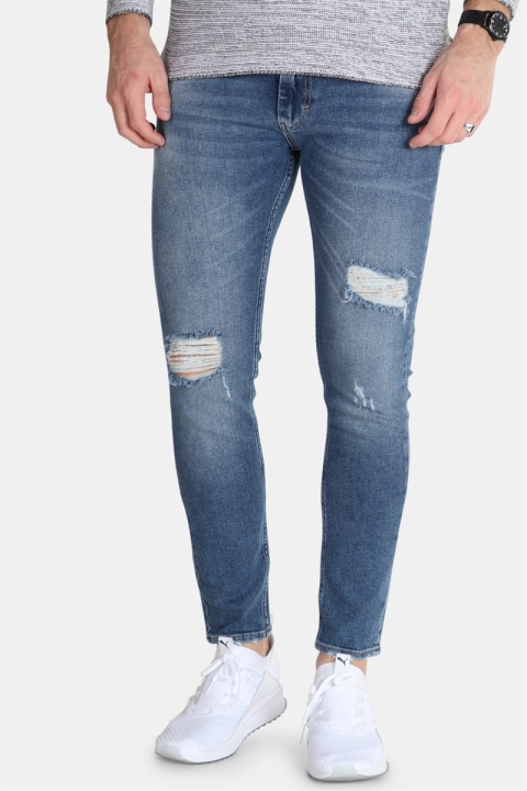 Just Junkies Max Jeans Pillow Blue Holes