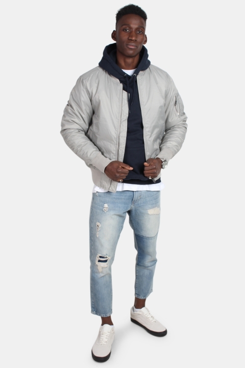 Urban Classics Bomber jacket H. Grey