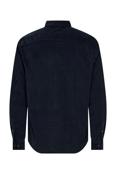 ONLY & SONS Michael Regular Fit Stretch Cord Shirt LS Navy Blazer