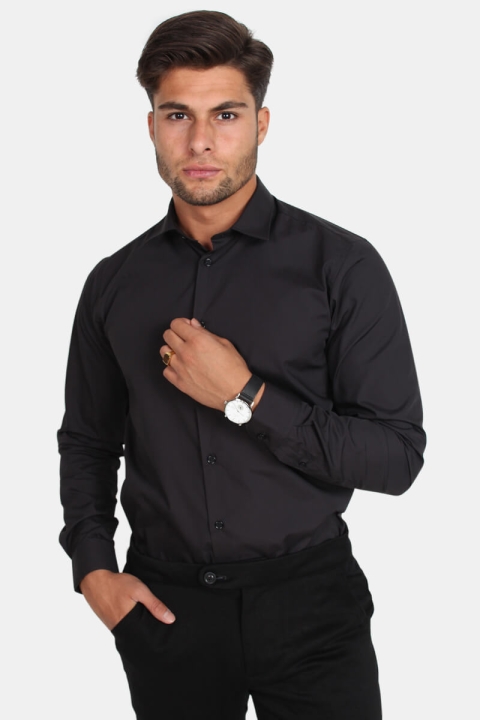 Tailored & Originals York Shirt Black