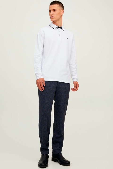 Jack & Jones PAULOS POLO LS White