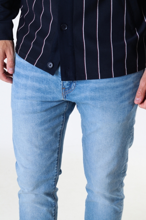 Levis 512 Slim Taper Pelican Rust    Med Indigo - Flat Finish