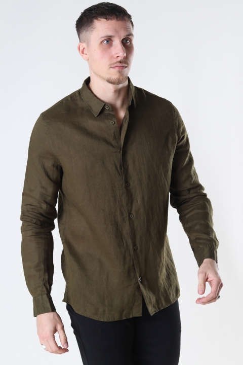 Tailored & Originals TOArmin LS Dark Olive