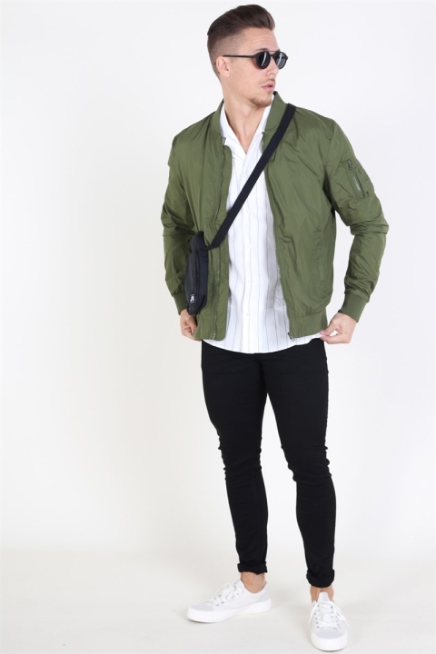 Urban Classics  Light Bomber Jacket Olive