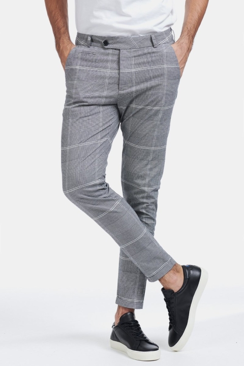 Les Deux Lugano Suit Pants Grey/Black