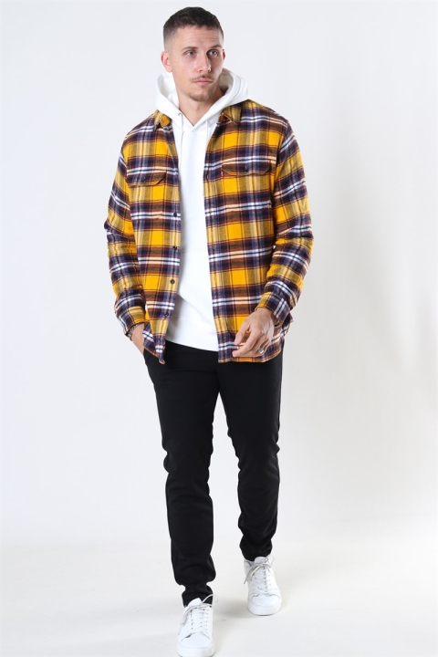 Levis Jackson Worker Shirt Golden Yellow