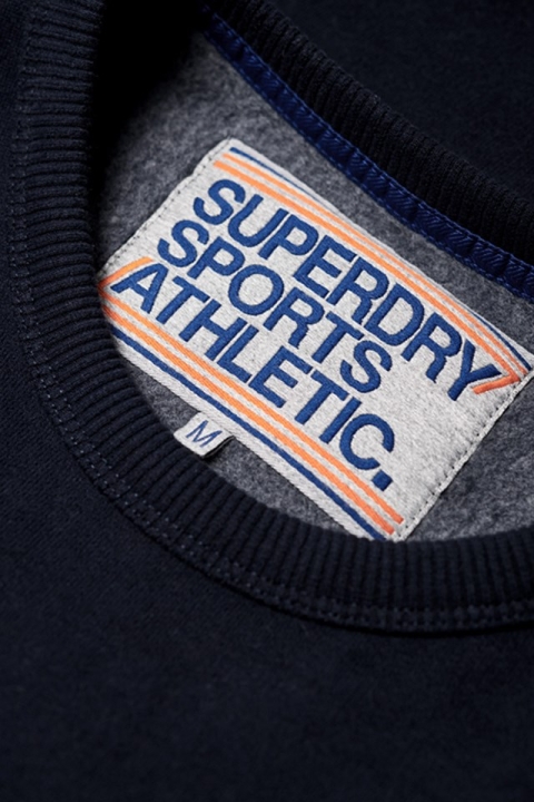 Superdry Trophy Crew Sweatshirts Navy