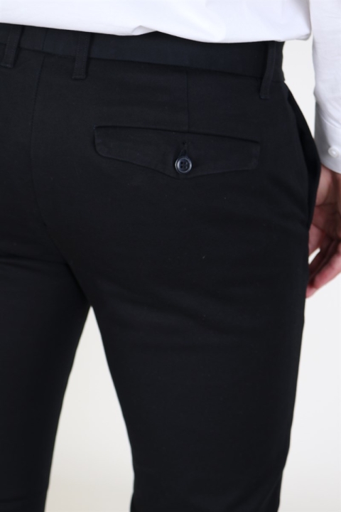 Selected Slim Carlo Pants Black