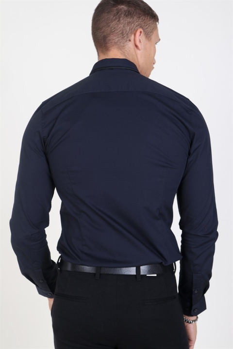 Only & Sons Alfredo LS Shirt Dark Navy