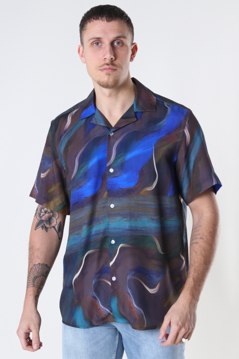 Woodbird Maha Cuba shirt Brown