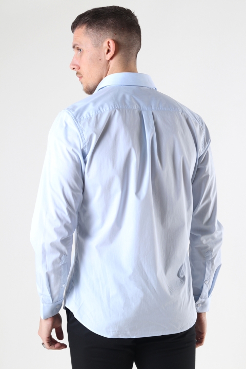 Clean Cut Copenhagen London Stretch Nano Shirt L/S Light Blue