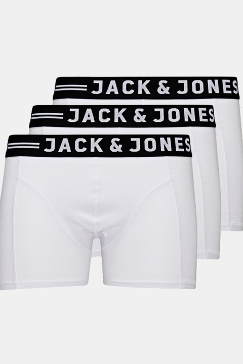 Jack & Jones Sense 3-Pack Boxershorts White