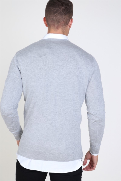 Mont Knit Light Grey Melange