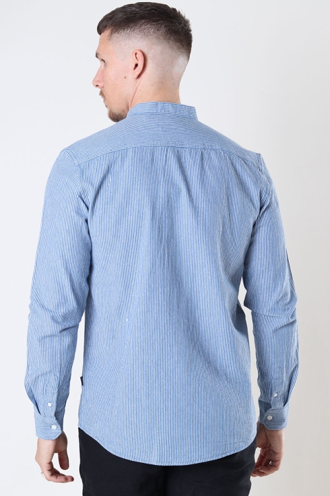 Kronstadt Johan milk boy henley shirt Blue