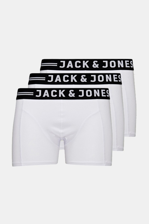 Jack & Jones Sense 3-Pack Boxershorts White